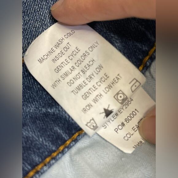 Anthropologie Level 99 Everyday Denim Jeans Size 27 Stretch Midwash blue jeans - Picture 6 of 14